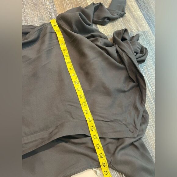 NWT Sun & Shadow Hooded Anorak Jacket Drape Front SZ S - Picture 10 of 14